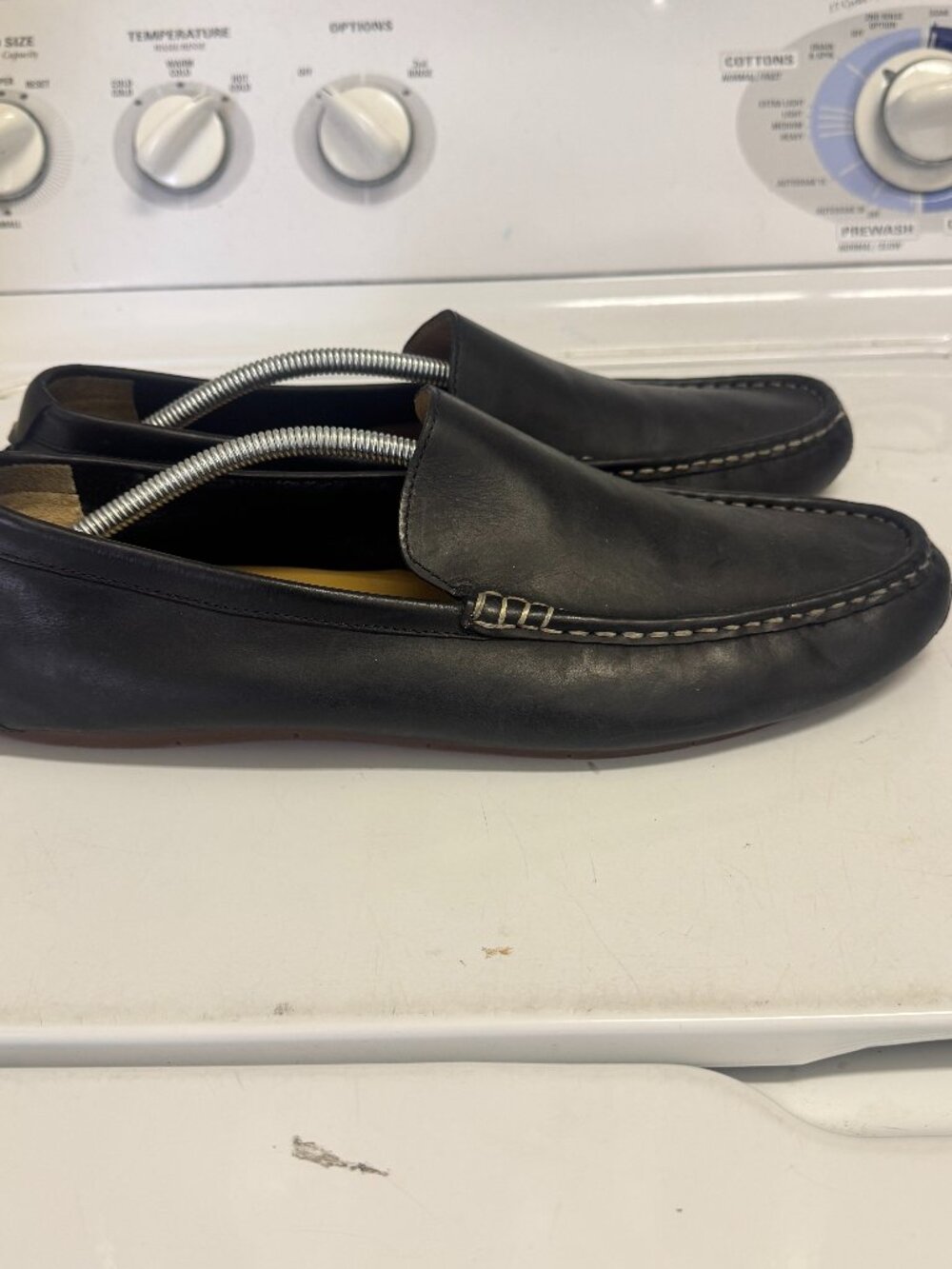 Cole Haan Mens 13M Somerset Venetian II Black Slip On Casual Loafers C11402